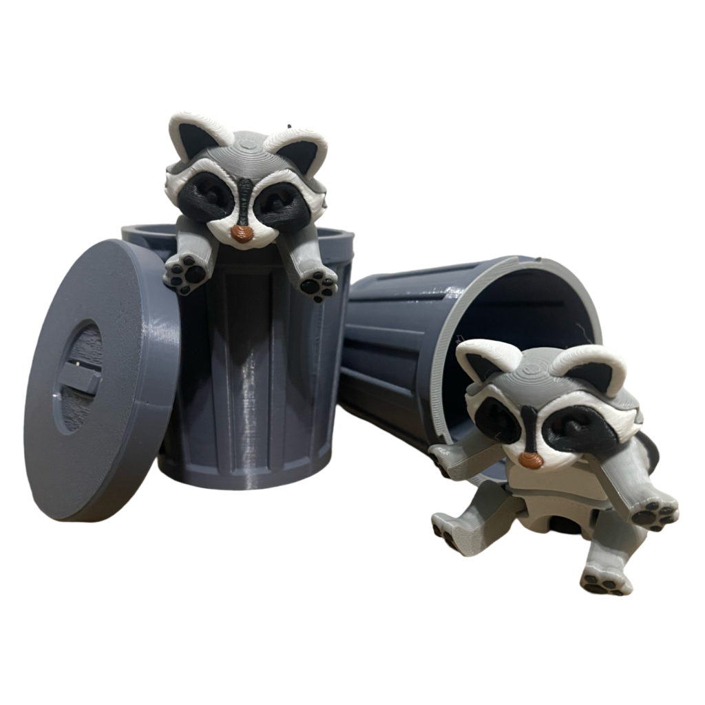 Articulated Racoon by McGybeer – Printing Creativity, One Layer at a Time!